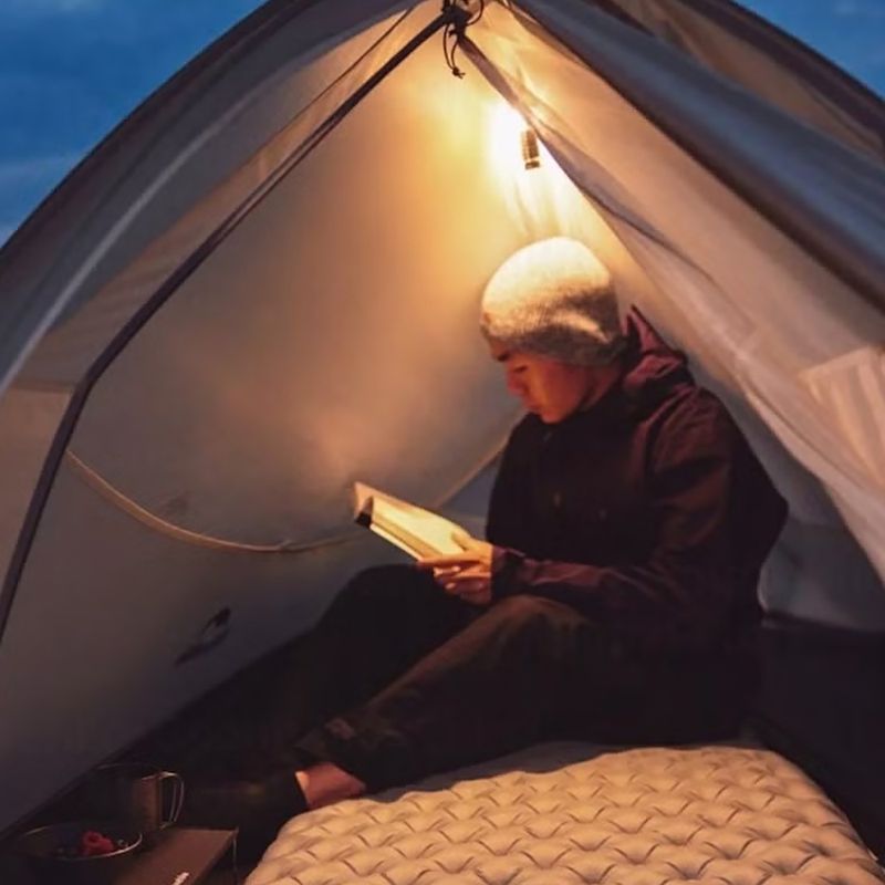 Žygio palapinė vienam asmeniui Naturehike Cloud Up 1 Pro 200 light gray/red 3