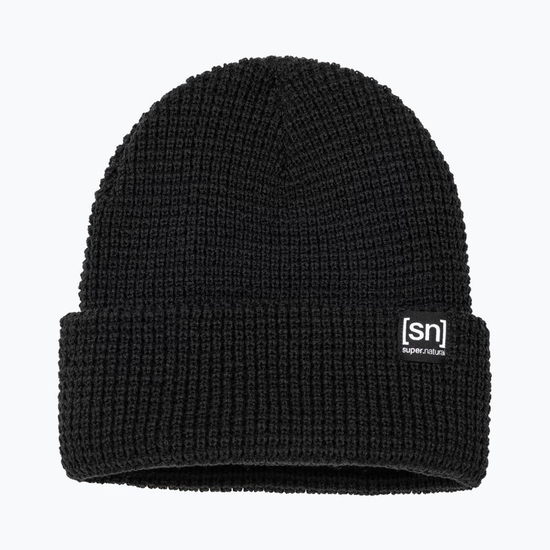 Žieminė kepurė super.natural City Beanie jet black 2