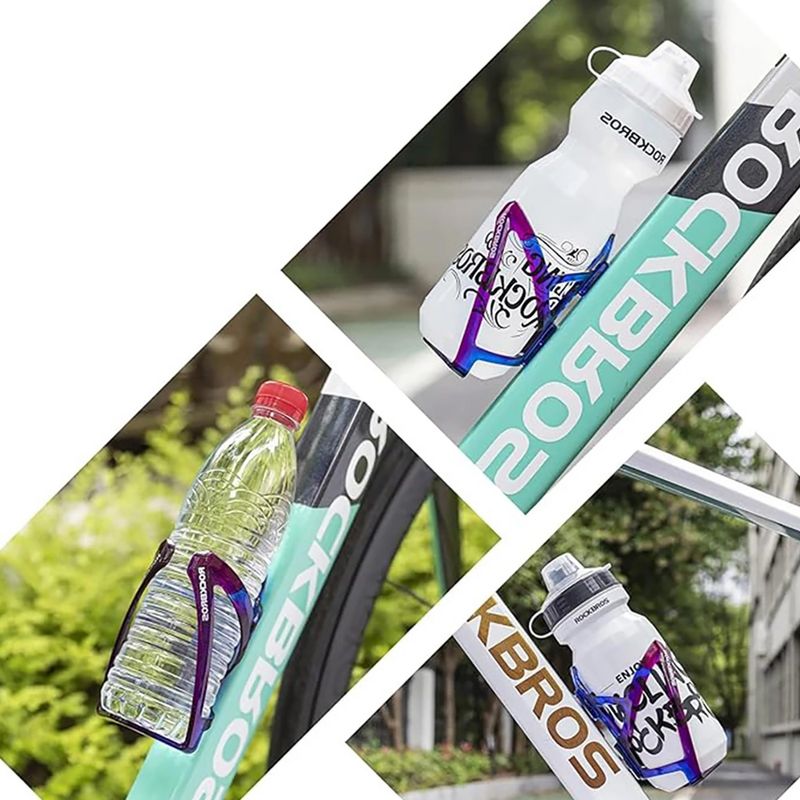 Gertuvės krepšelis Rockbros 31210007 Water Bottle Holder blue/purple 5