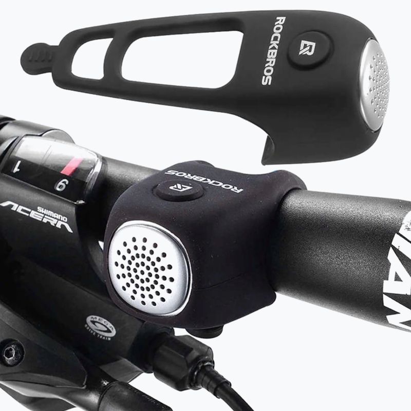 Dviračio skambutis Rockbros CB1709BK Electric Bell black 2