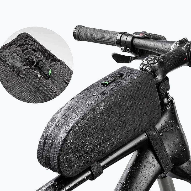 Dviračio rėmo krepšys Rockbros AS-019 Bike Tube Bag S black 8