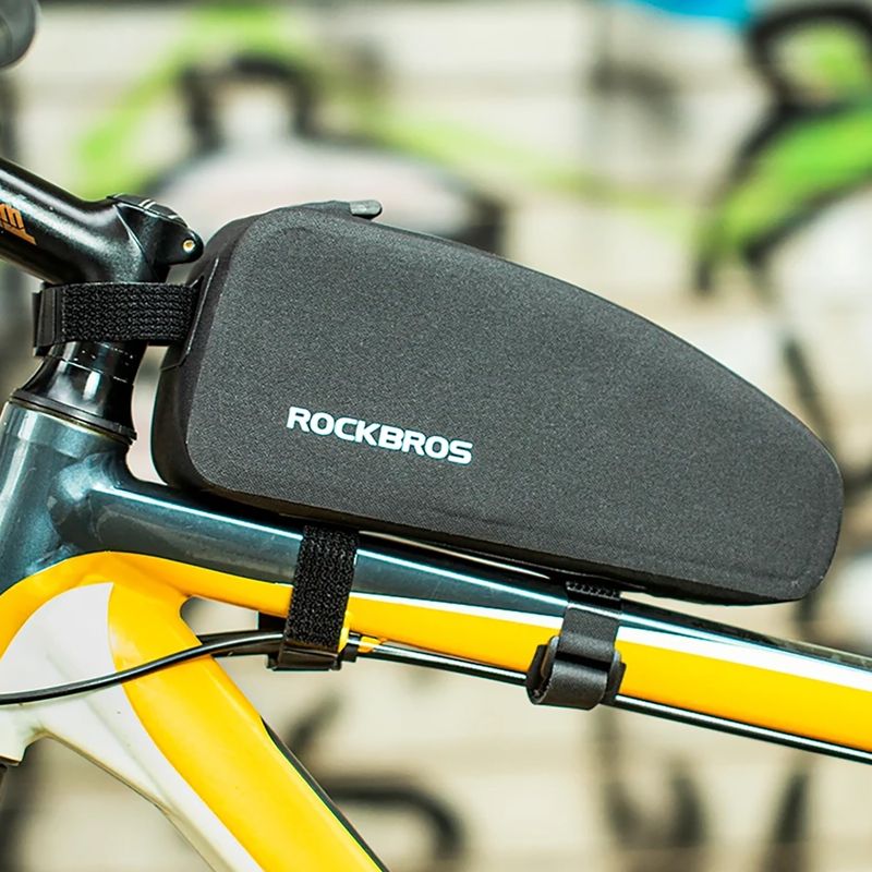 Dviračio rėmo krepšys Rockbros AS-019 Bike Tube Bag S black 12