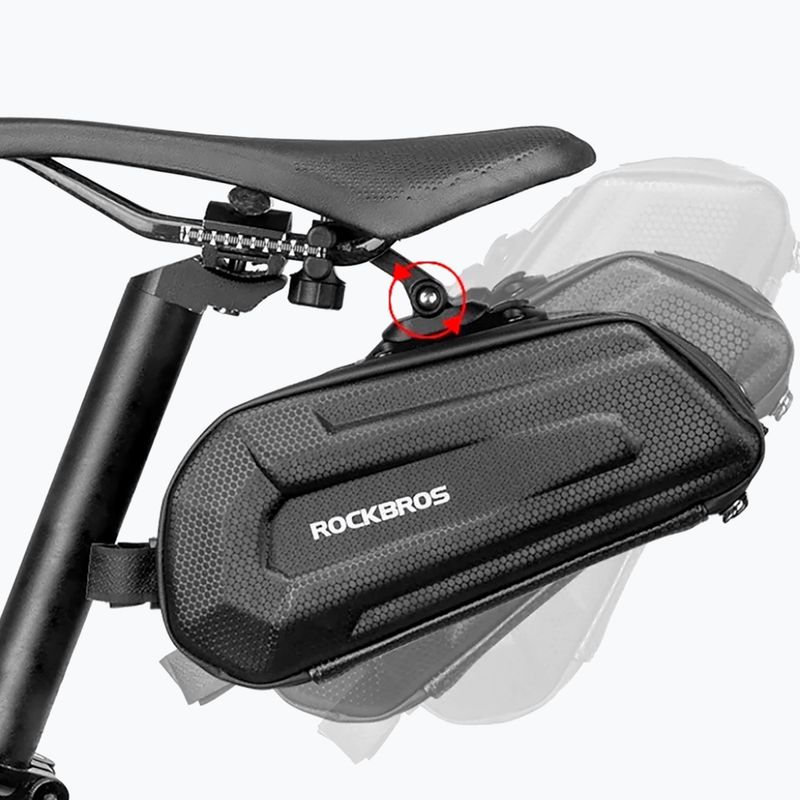 Dviračio balneliui skirtas krepšys Rockbros B69 Bike Saddle Bag black 4