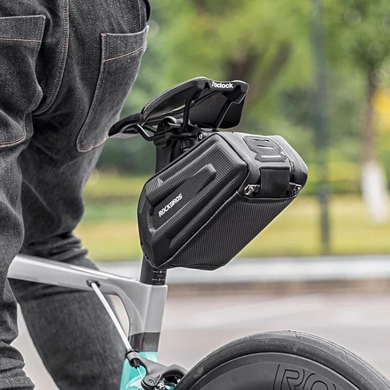 Dviračio balneliui skirtas krepšys Rockbros B69 Bike Saddle Bag black 7