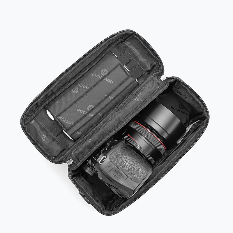 Dviračio rankenos krepšys Rockbros B27 Bike Front Bag black 4