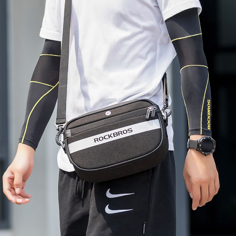 Dviračio rankenos krepšys Rockbros B27 Bike Front Bag black 10