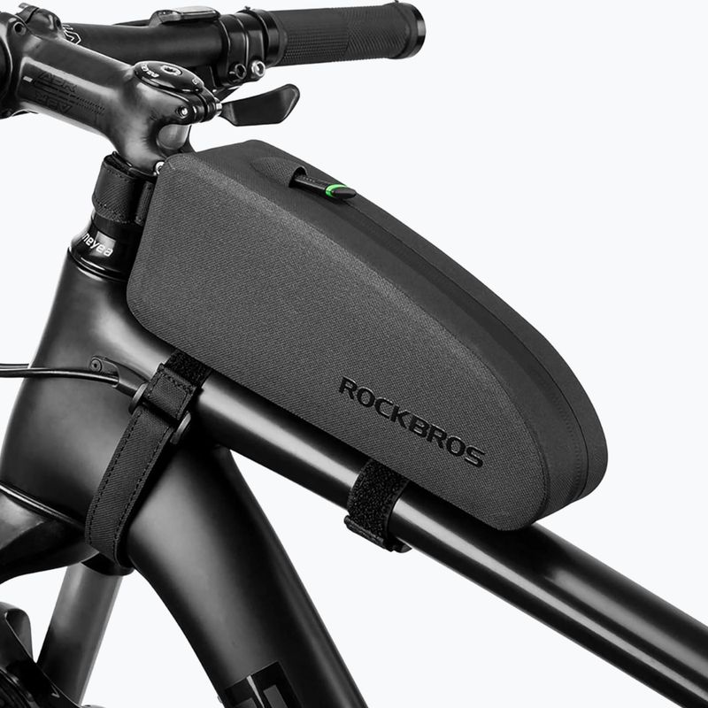 Dviračio rėmo krepšys Rockbros AS-019-1 Bike Tube Bag L black 5