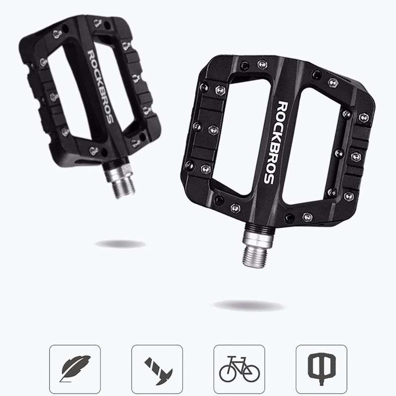 Pedalai dviračiams Rockbros 2017-12C black 2