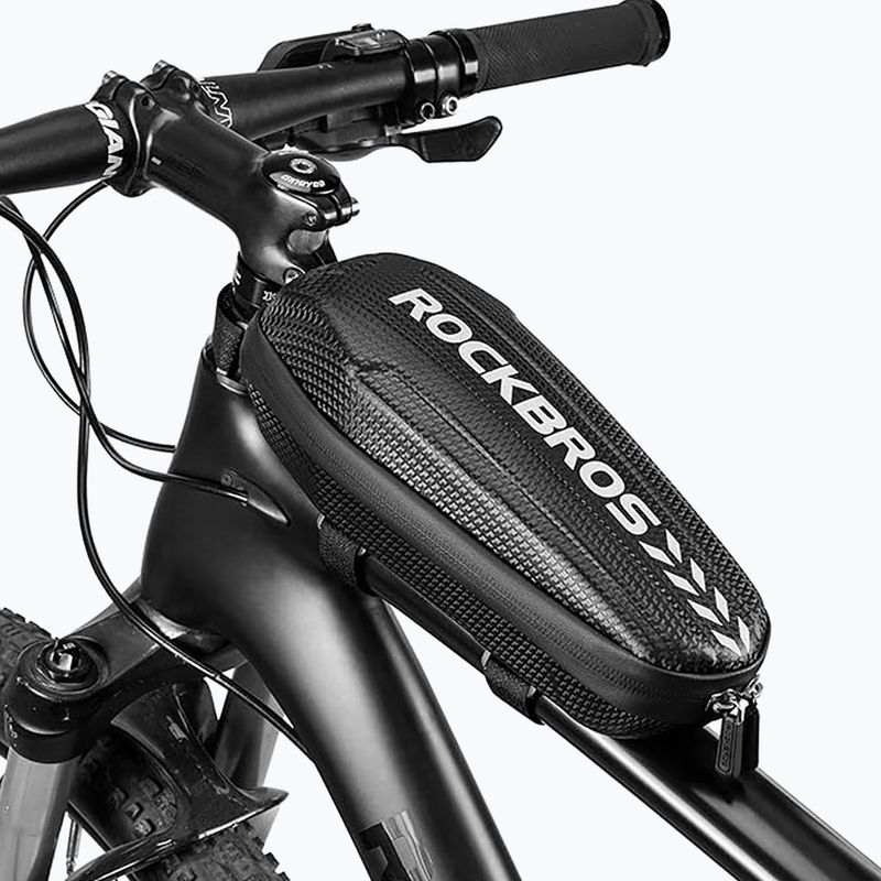 Dviračio rėmo krepšys Rockbros B60 Bike Tube Bag M black 2