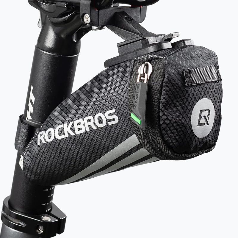 Dviračio balneliui skirtas krepšys Rockbros C28BK Bike Saddle Bag black 2