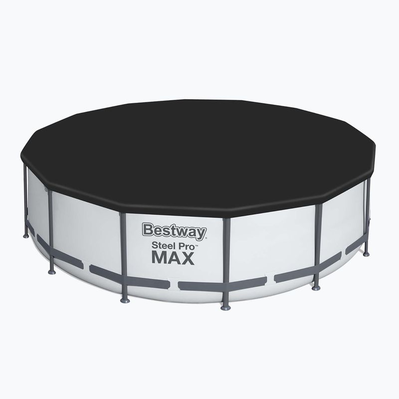 Karkasinis baseinas Bestway Steel Pro Max Pool Set 5612Z 488 x 122 cm pilkas 3