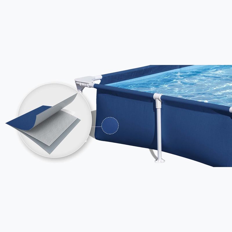 Karkasinis baseinas Bestway Steel Pro Pool 221 cm mėlynas 3