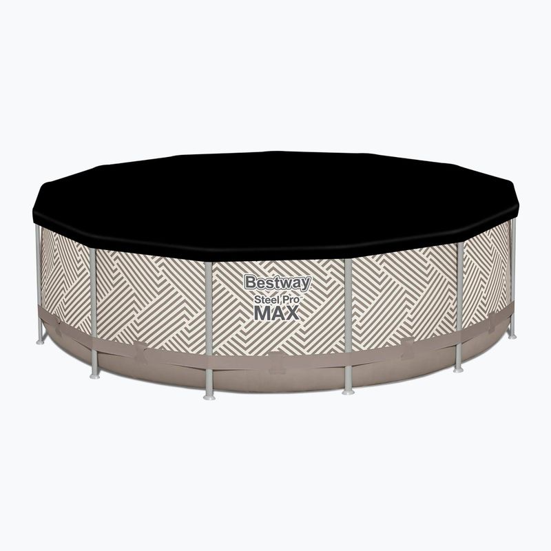 Karkasinis baseinas Bestway Steel Pro Max Pool Set 396 x 107 cm smėlio spalvos 5