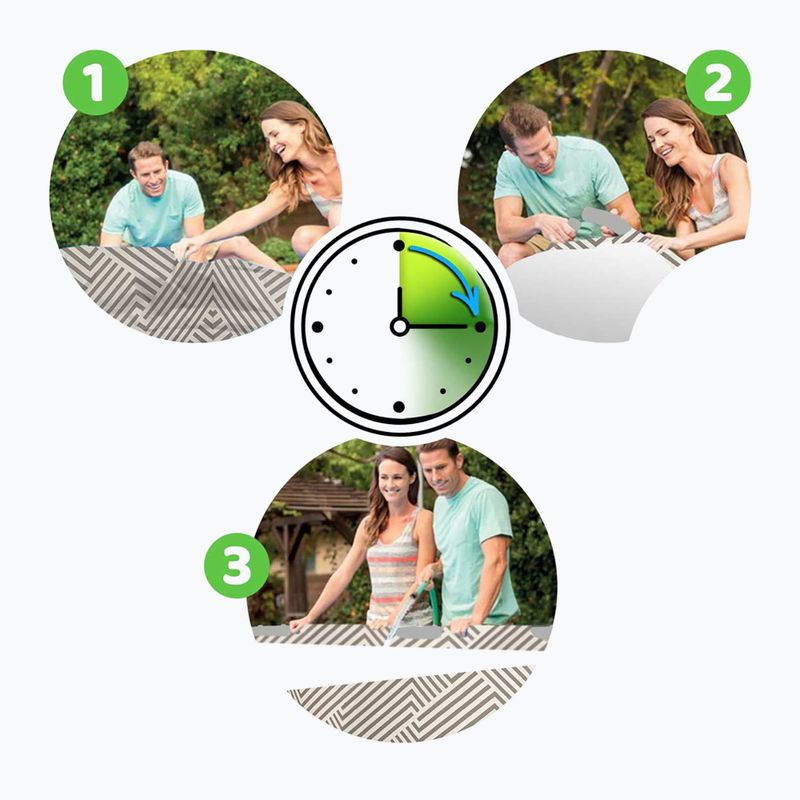 Karkasinis baseinas Bestway Steel Pro Max Pool Set 396 x 107 cm smėlio spalvos 10