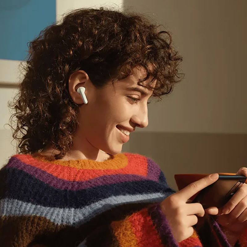 Belaidės ausinės Xiaomi Redmi 4 Lite baltos 5