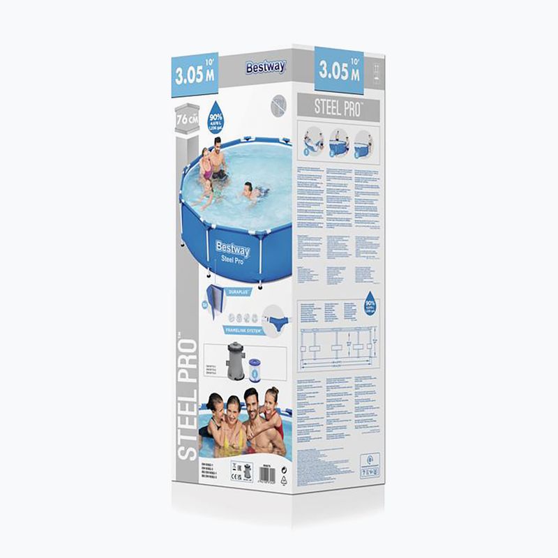 Bestway Steel Pro 305 cm rėmo baseinas 2