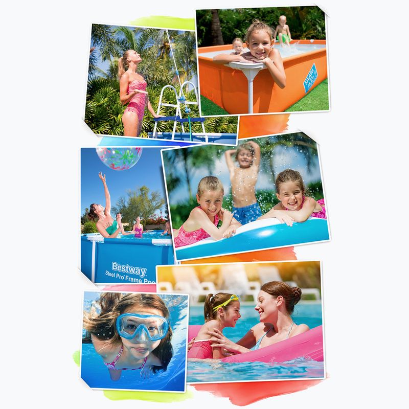 Karkasinis baseinas Bestway Steel Pro Max Pool Set 366 x 100 cm pilkas 11