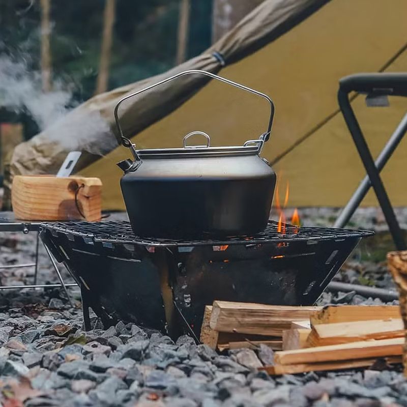 Kelioninis virdulys Fire-Maple Frost Aluminium juodas 2