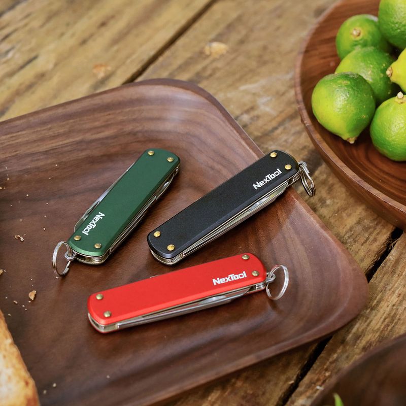 Daugiafunkcinis įrankis Nextool Mini Pocket Knife red 4
