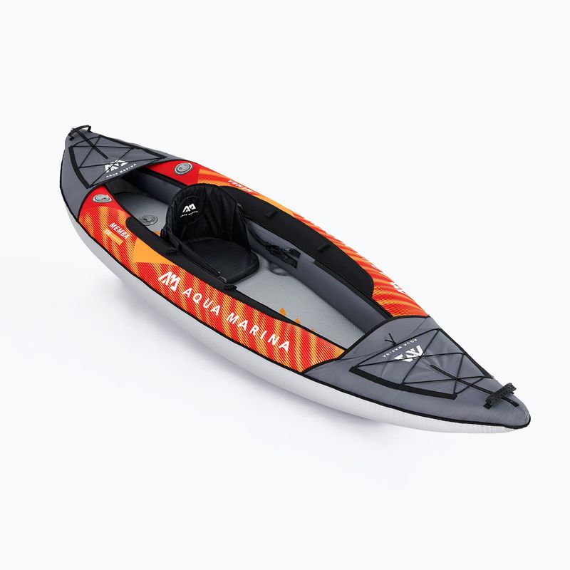 Aqua Marina Touring Kayak oranžinė Memba-330 1 asmens pripučiama baidarė 3