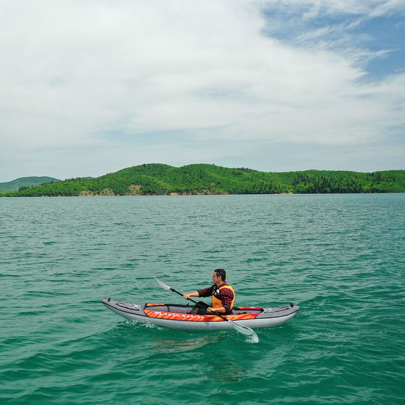 Aqua Marina Touring Kayak oranžinė Memba-330 1 asmens pripučiama baidarė 14