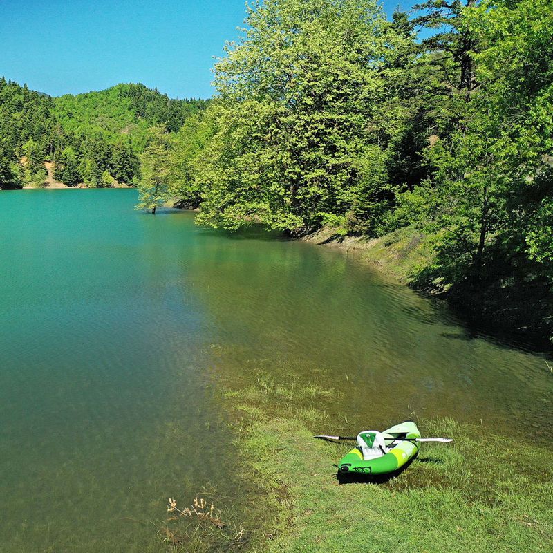 Aqua Marina pramoginė baidarė žalia BE-312 1 asmens 10'3″ pripučiama baidarė 14