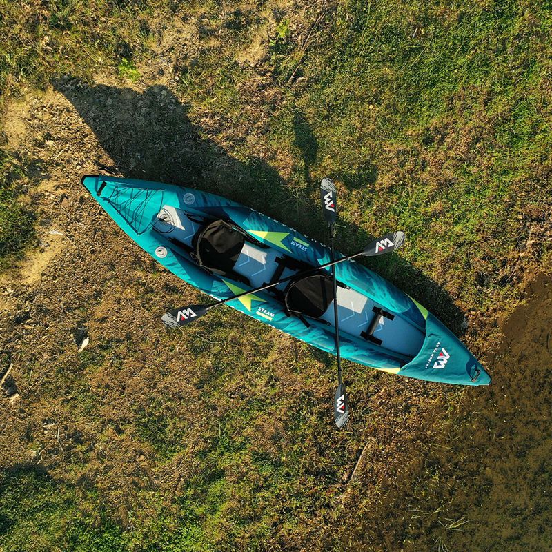 Aqua Marina universali/baltosios baidarės mėlyna Steam-412 2 asmenų pripučiama baidarė 13'6″ 11