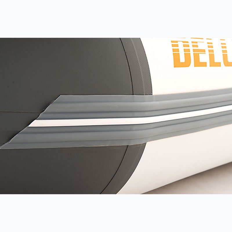 Trivietė pripučiama valtis Aqua Marina Deluxe grey 8