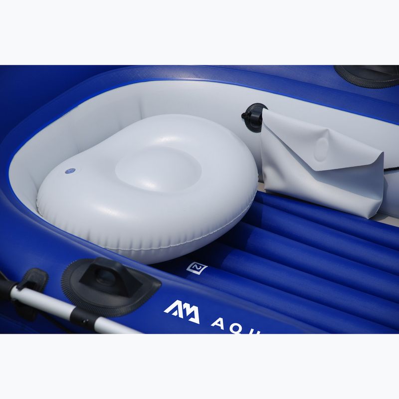 3-vietis pontonas su varikliu Aqua Marina Wildriver blue 3
