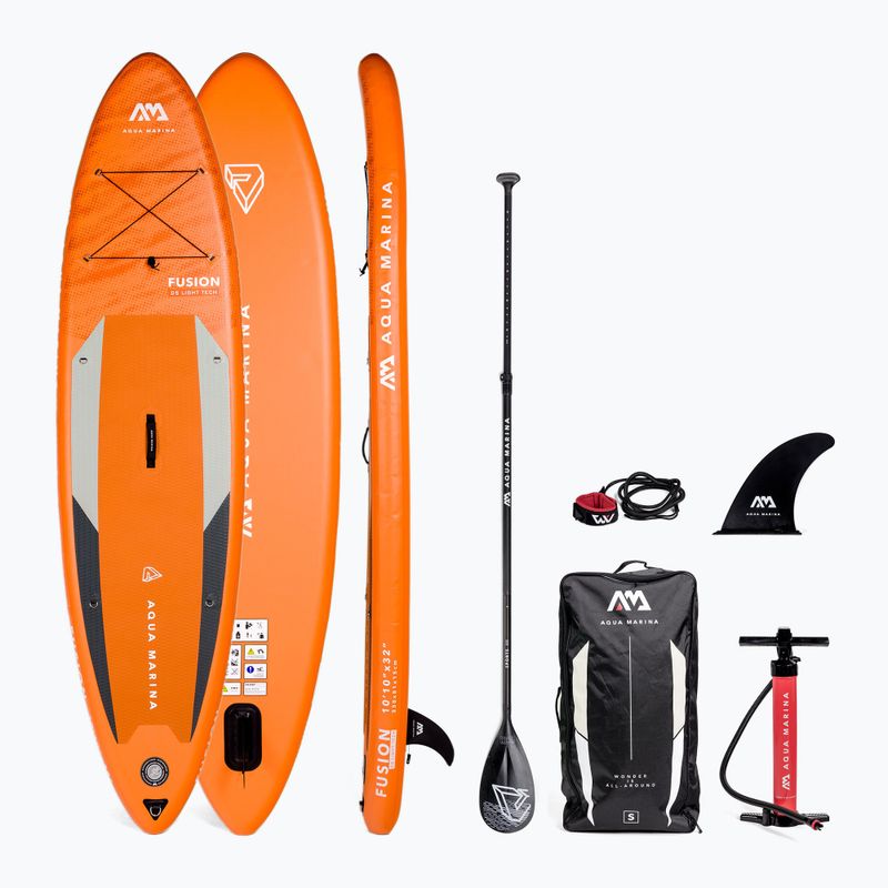 Aqua Marina Fusion SUP lenta 3,3 m oranžinė BT-21FUP