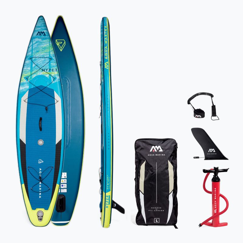 Aqua Marina Hyper 3,5 m SUP lenta tamsiai mėlyna BT-21HY01