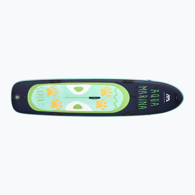 Aqua Marina Super Trip SUP lenta 3,7 m žalia BT-21ST01