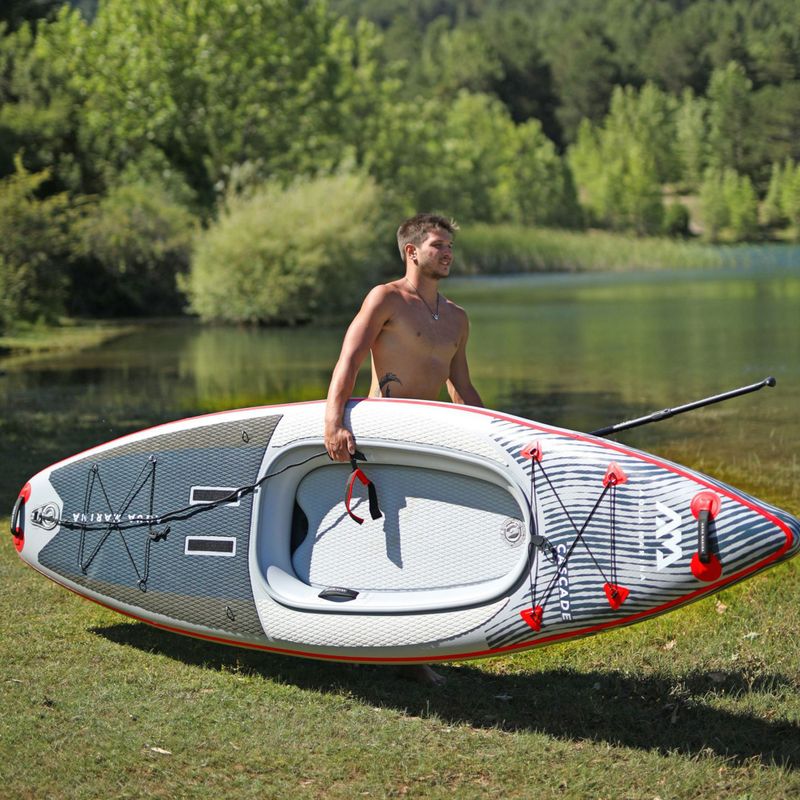 Aqua Marina Cascade universali baidarė/SUP hibridas tamsiai mėlyna BT-21CAP 5