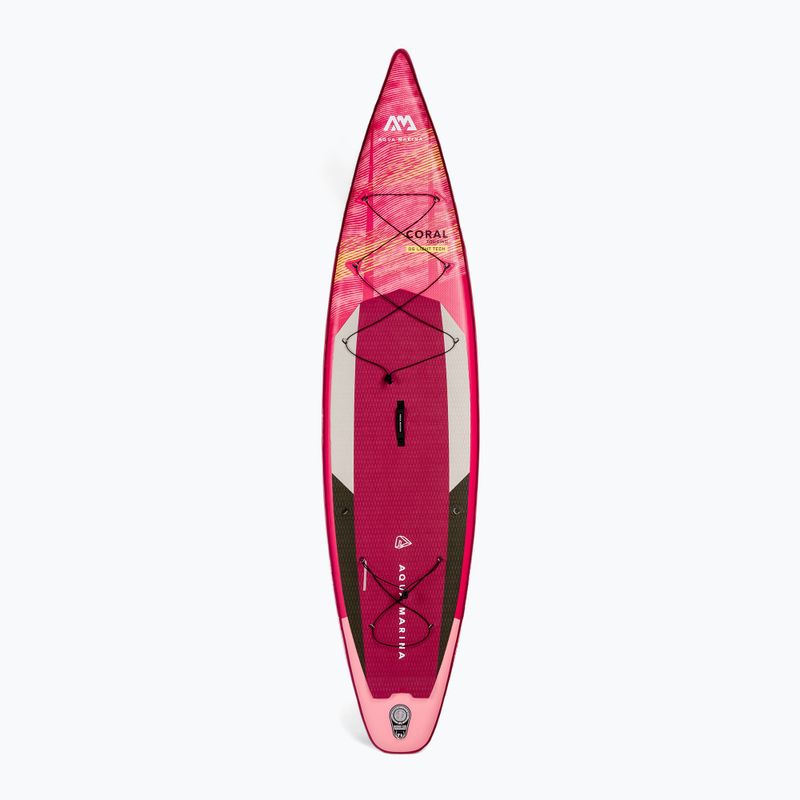 Aqua Marina Coral Touring SUP lenta 3,5 m rožinės spalvos BT-22CTP 3