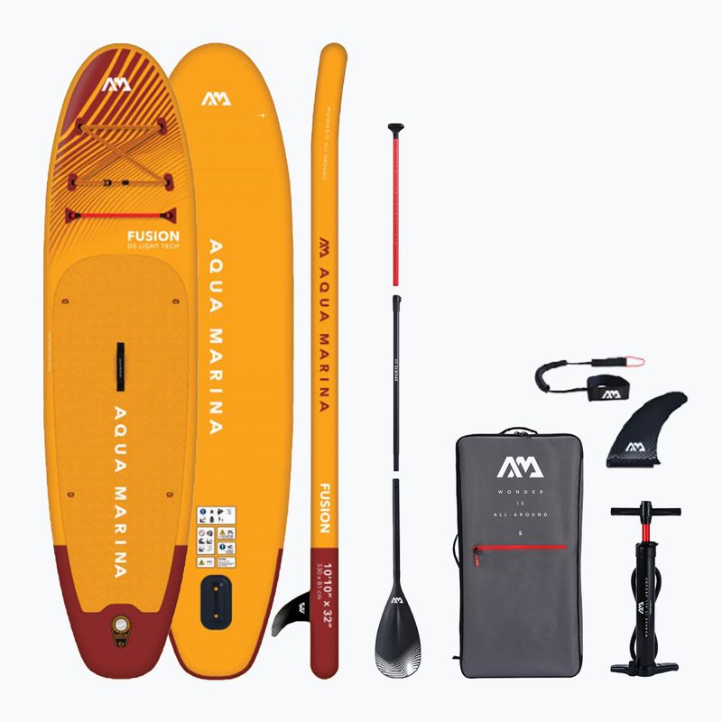 Aqua Marina Fusion 10'10" geltonos spalvos SUP lenta BT-23FUP