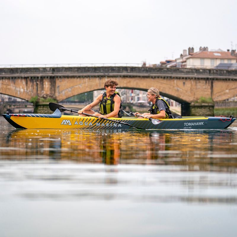 Aqua Marina Tomahawk AIR-K 440 2 asmenų aukšto slėgio baidarė 16