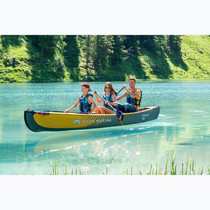 Aukšto slėgio pripučiama baidarė 3 žmonėms Aqua Marina Tomahawk Air-C 2024 19