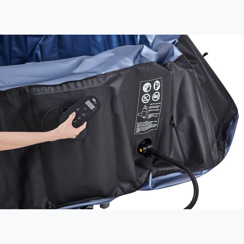 6 vietų sūkurinė vonia MSpa Comfort Bergen pilka antracitinė 6