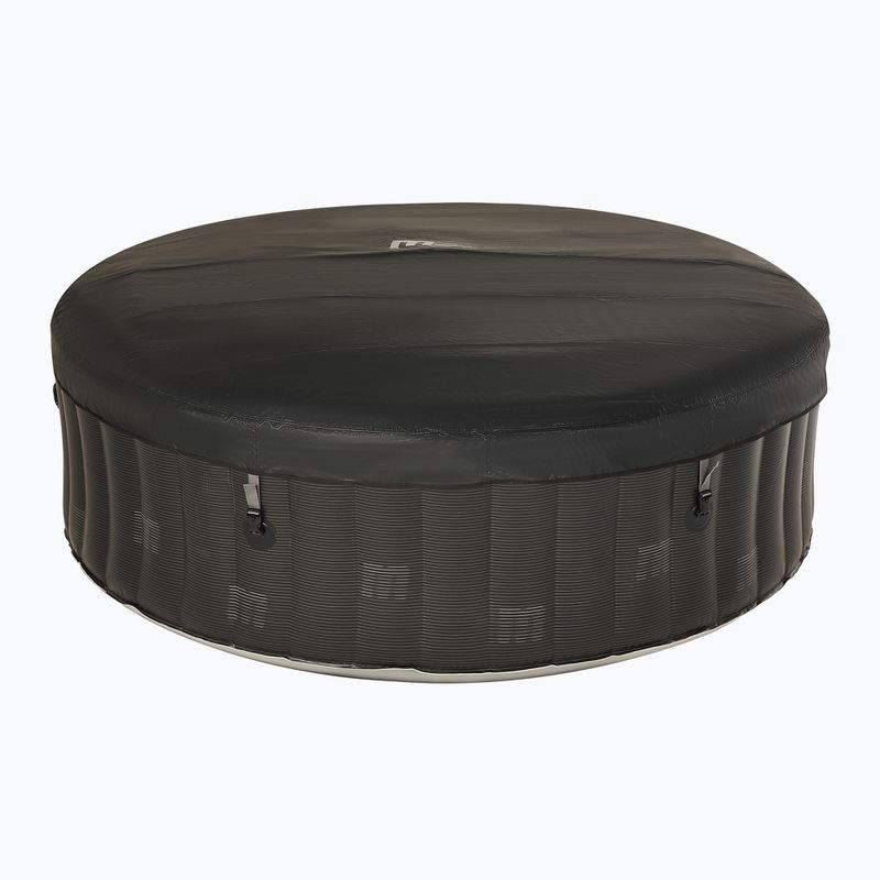 6 vietų sūkurinė vonia MSpa Comfort Starry pilka antracitinė 2