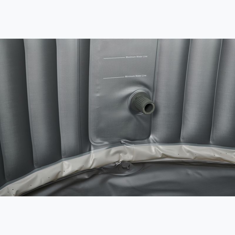 6 vietų sūkurinė vonia MSpa Comfort Starry pilka antracitinė 9