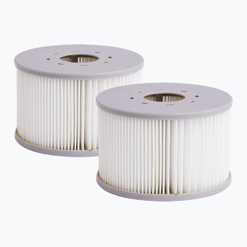 6 vietų sūkurinė vonia MSpa Comfort Starry pilka antracitinė 13