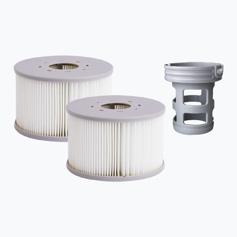 8 vietų sūkurinė vonia MSpa Urban Bristol Max mokka 13