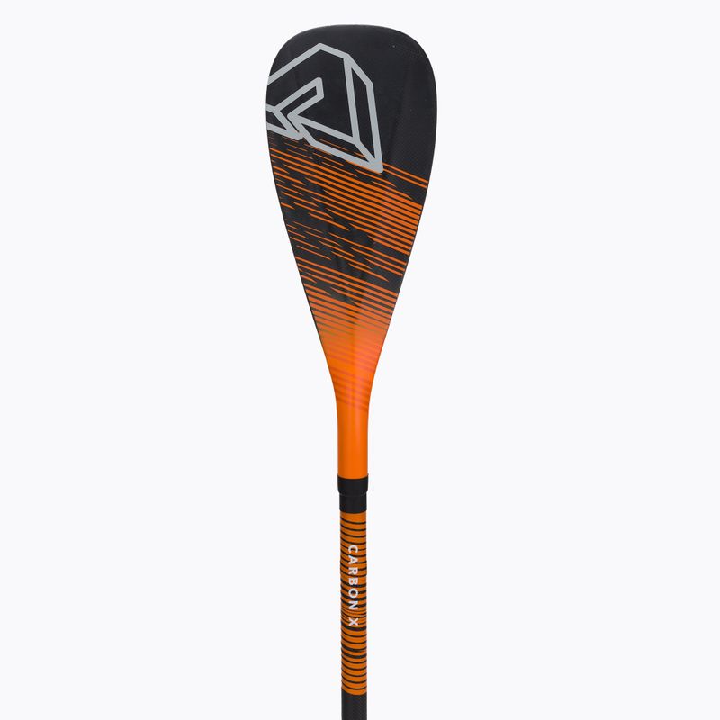 Aqua Marina CARBON X 3 dalių SUP irklas juodai oranžinės spalvos B0303016 5