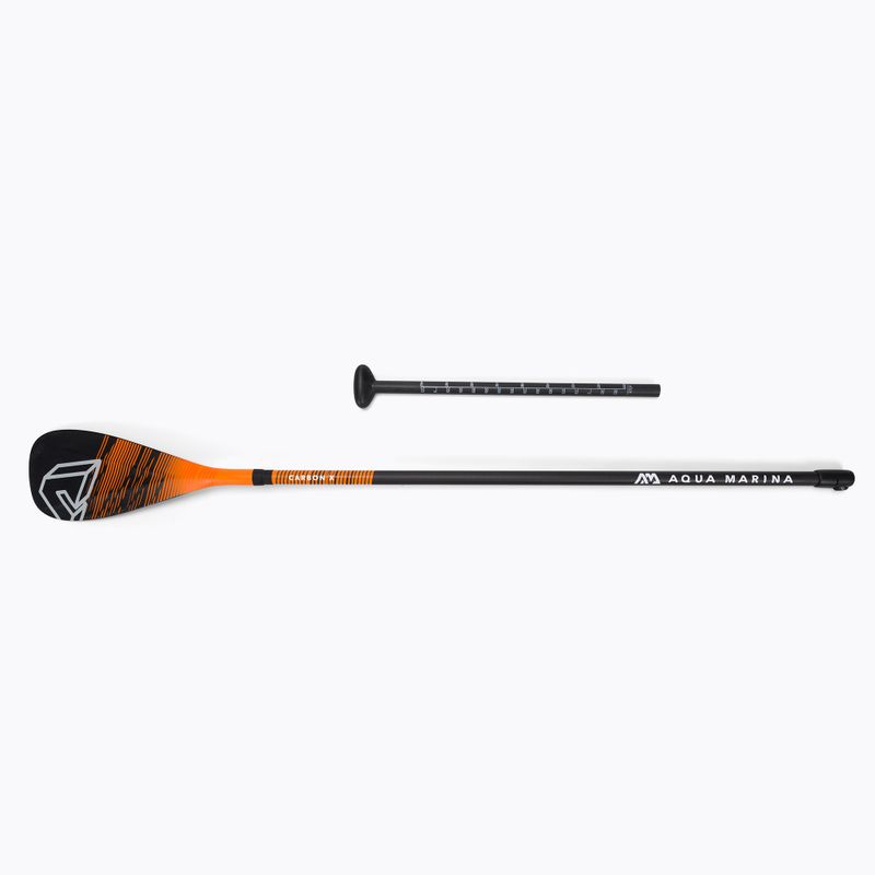 Aqua Marina CARBON X 3 dalių SUP irklas juodai oranžinės spalvos B0303016 6