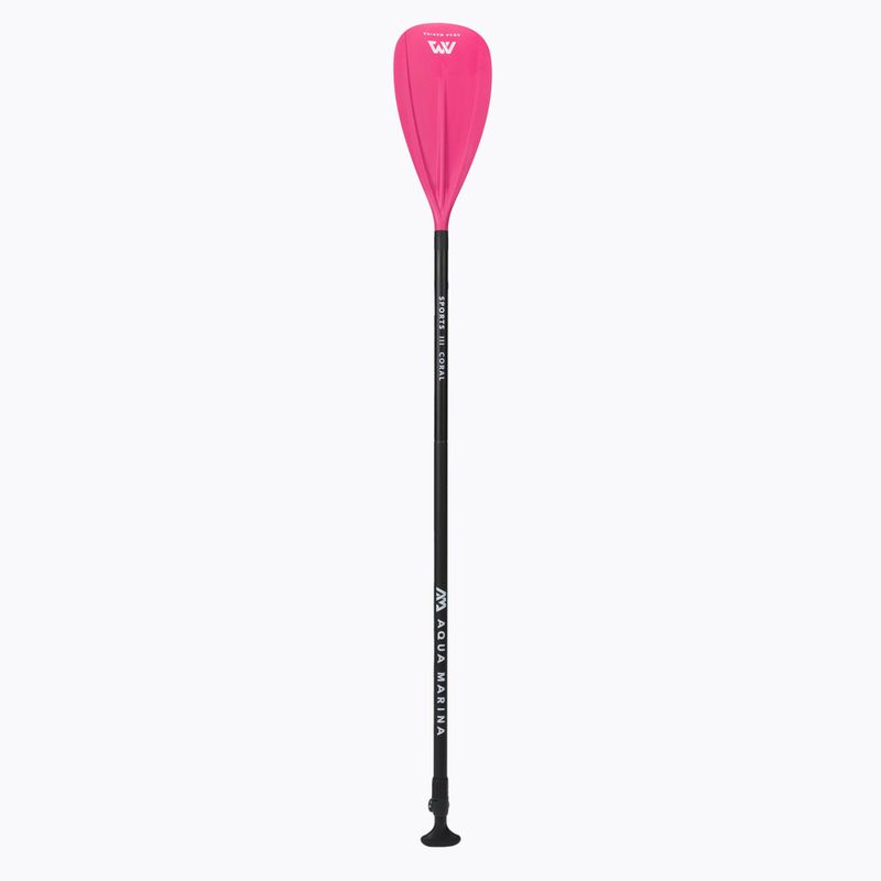 SUP irklas 3 dalių Aqua Marina SPORTS III CORAL juoda-rožinė B0303624 3