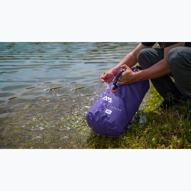 Neperšlampamas maišas Aqua Marina Dry Bag 20 l purple 2