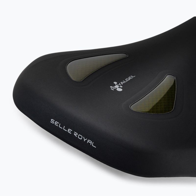 Vyriškas gelinis dviračio balnelis Selle Royal Lookin Basic Moderate 60st. juodas A237HR0A08014 5