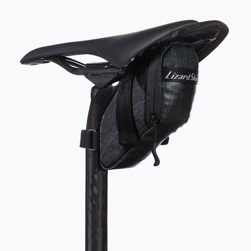 Dviračio balnelio krepšys Lizard Skins Cache Saddle 0,6 l jet black