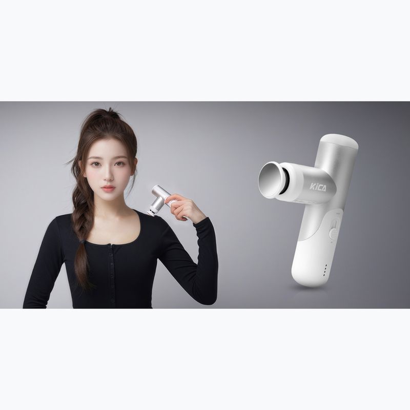 Vibracinis masažuoklis KiCA Mini 3 white 8