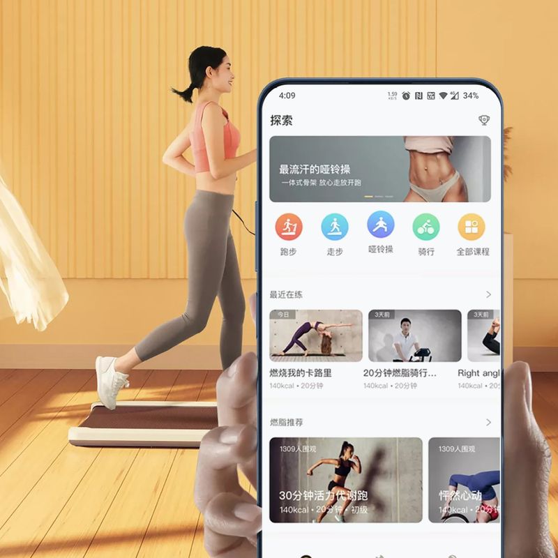 Elektrinis bėgimo takelis Kingsmith MC21 WalkingPad black 7